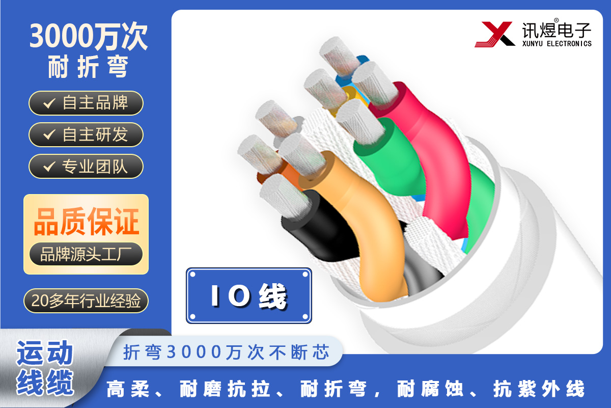 （49）蘇州訊煜電子,最新產(chǎn)品,訊煜高柔運動線纜-IO線（3000萬次）_235